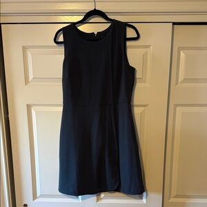 Ann Taylor Gray Sleeveless Shift Mini Dress